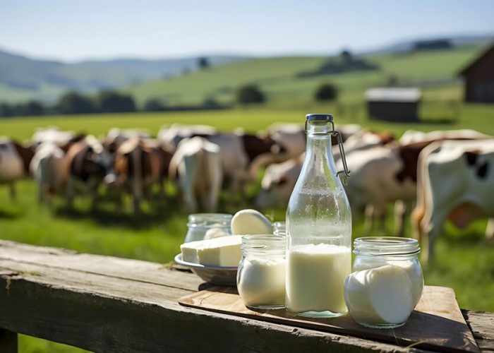 organic farming of dairy products