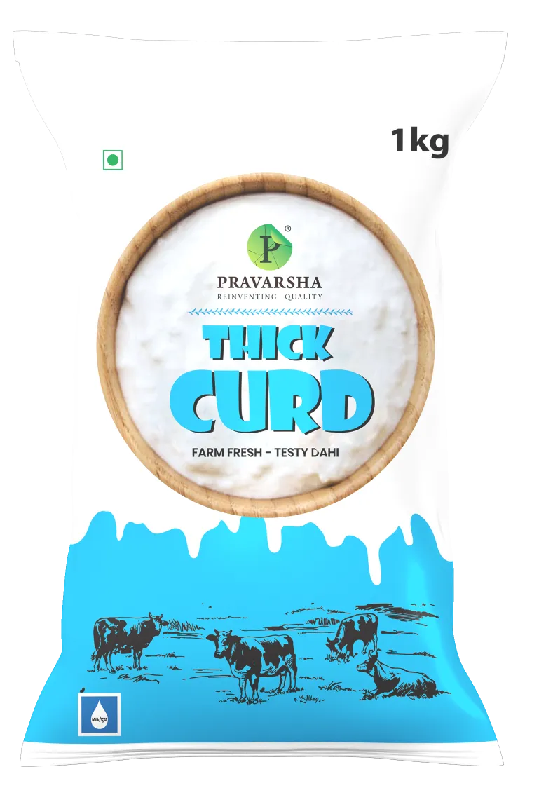 Pravarsha Thick Curd pouch 1kg