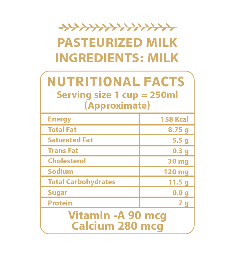 Farm Fresh Non Homogenised Cow Milk