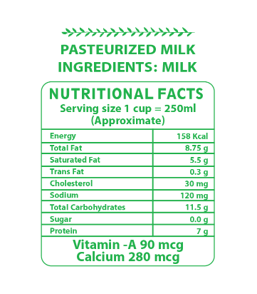 Farm Fresh Homogenised Cow Milk