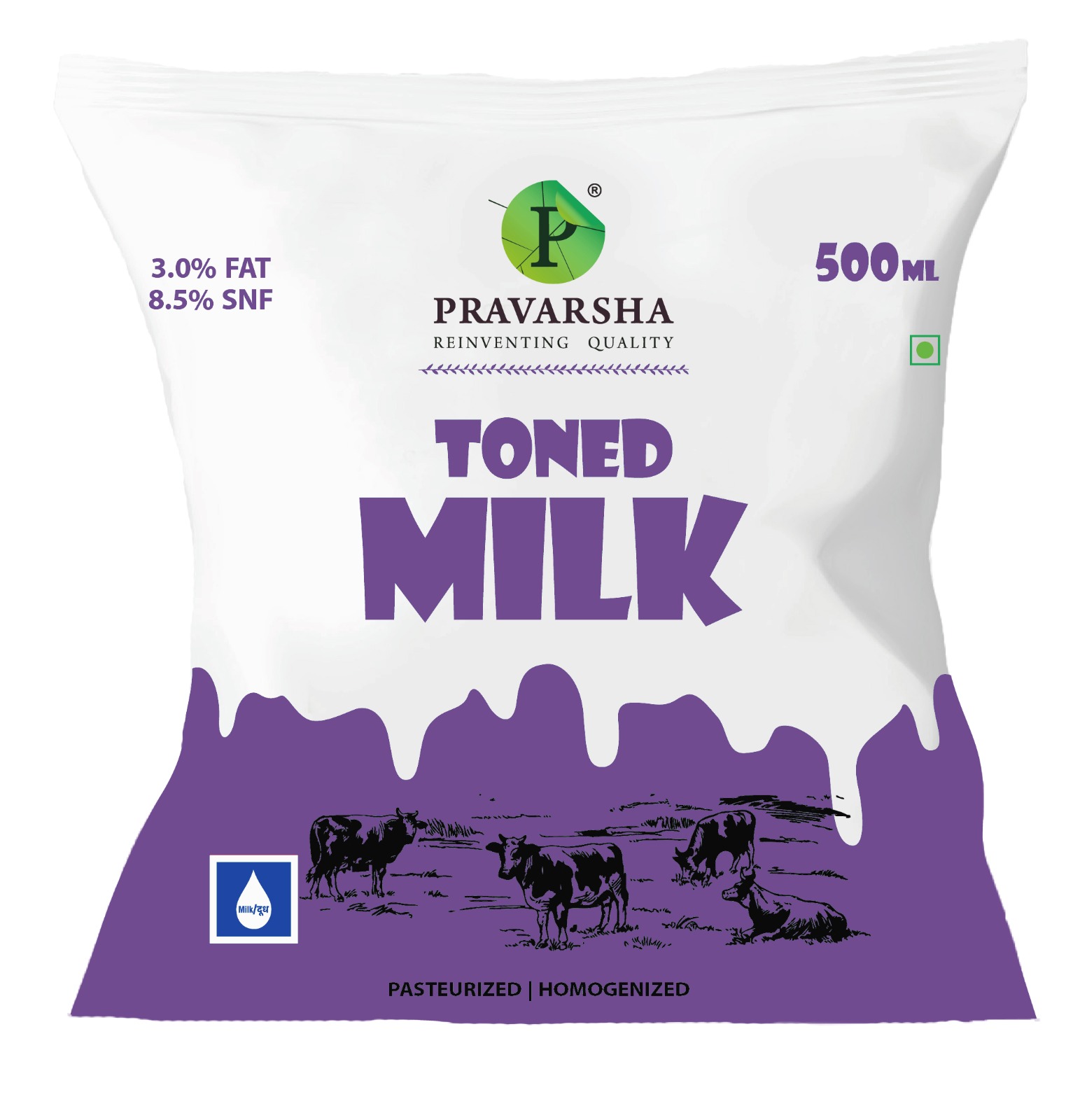 TONED MILK 500ml