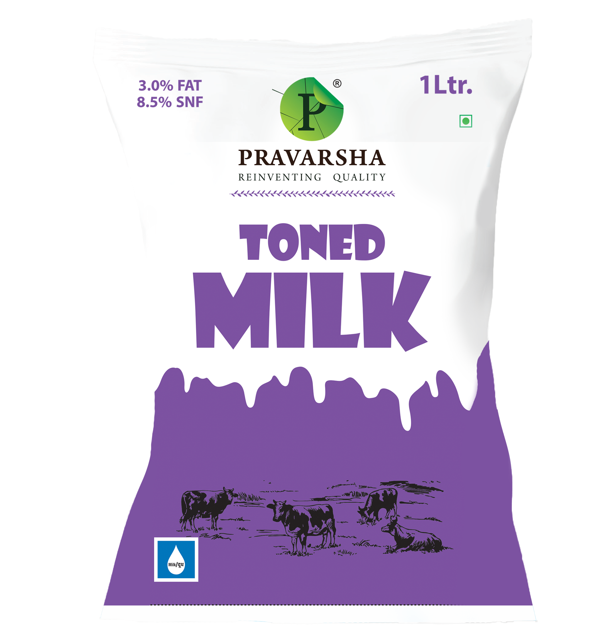 Farm Fresh Toned Milk 1000ml