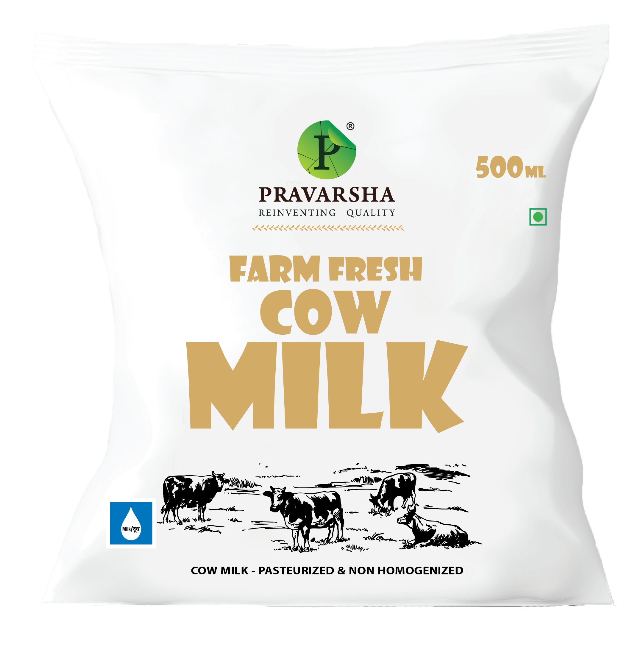 Farm Fresh Non Homogenised Cow Milk